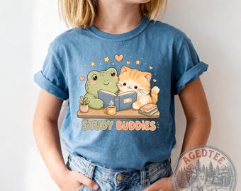 Study Kids Back To School Tee | Comfort Colors Youth Midweight T-Shirt