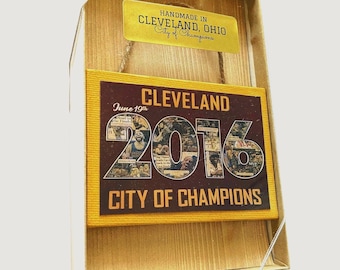 CLEVELAND CAVALIERS 2016 CHAMPIONSHIP | City of Champions Limited Edition Boxed Ornament | 10-Year Anniversary Keepsake