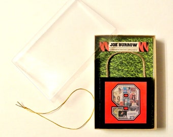 JOE BURROW #9 Cincinnati Bengals Quarterback - Limited Edition Boxed Ornament