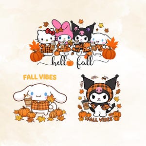 Imágenes prediseñadas de gatos kawaii / Paquete de imágenes PNG y SVG de amigos animales (descarga digital)