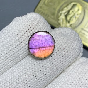 Ring Size Labradorite Cabochon Round Stone For Earring Small Pendant Wire Wrapping Macrame Jewellery Supply DIY Crafter