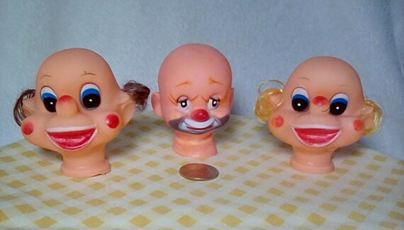 clown doll heads