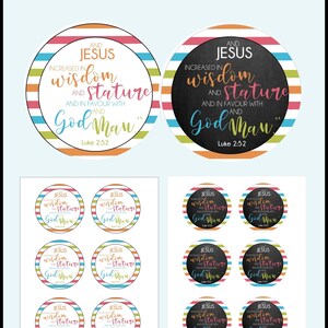 Children and Youth Luke 2 Printable: 8.5x11, 8x10, 5x7, Digital File, Word Art - Etsy