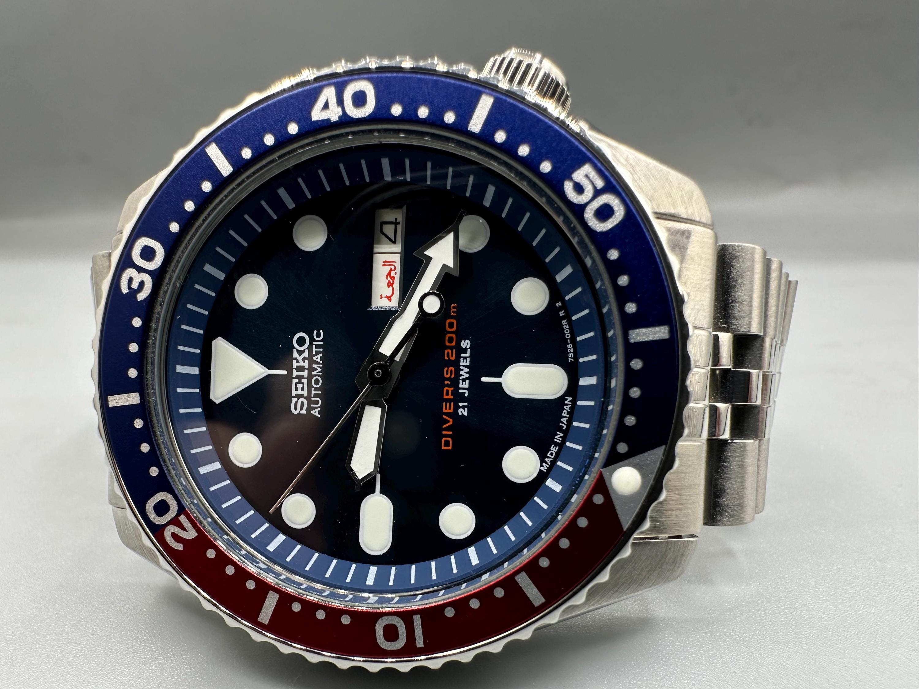 Seiko diver pepsi - Etsy 日本