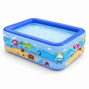 Hamaca inflable plegable para piscina