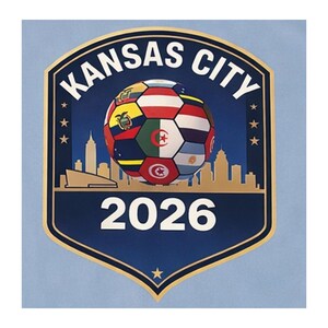 Kansas City 2026 World Football T-shirt (Women & Men) 6-Nation Flags Design, Breathable Polyester image 3