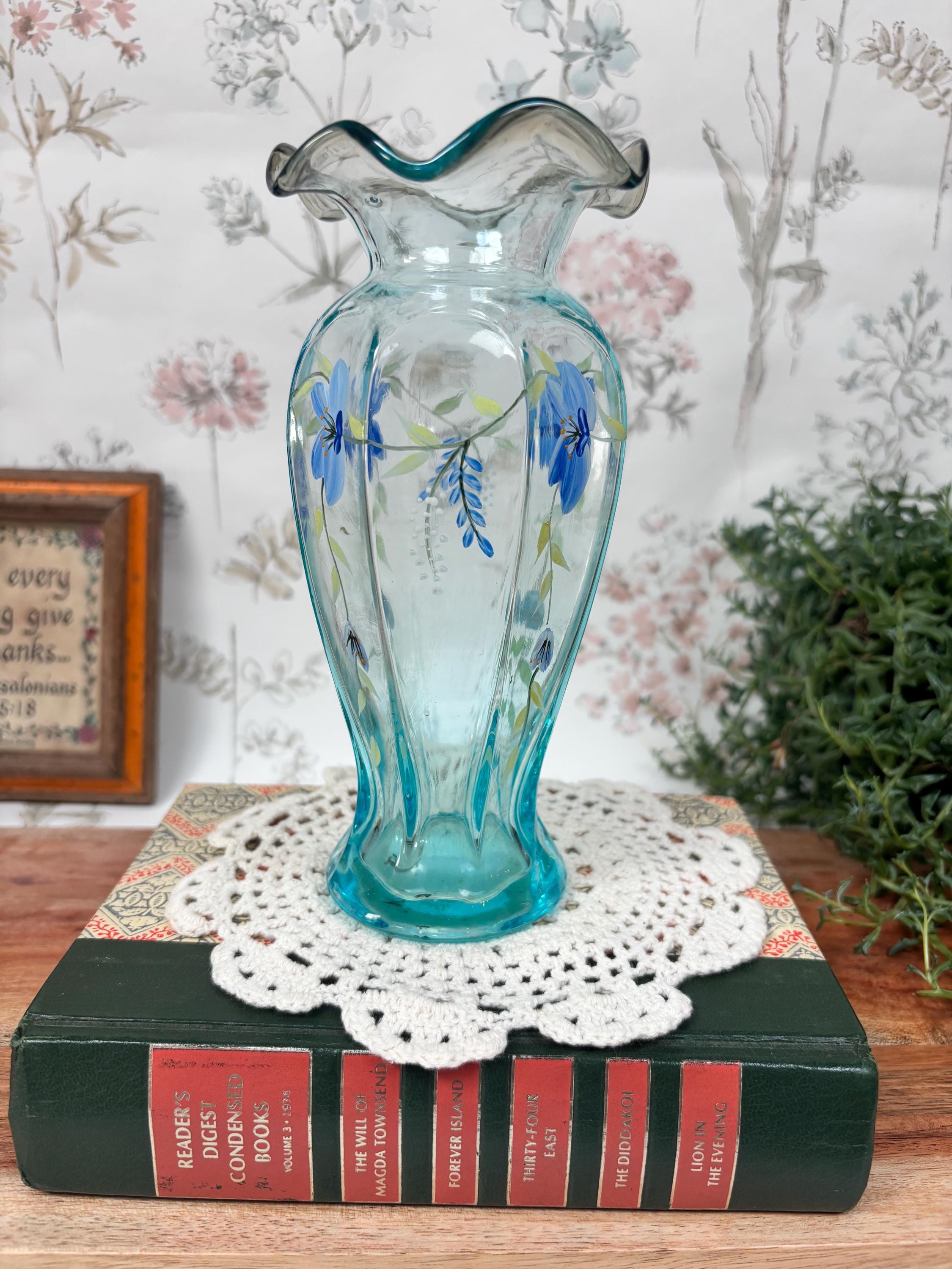 Fenton Ruffled Vase - Etsy
