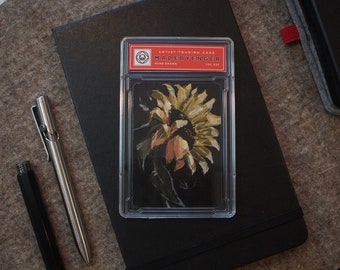 ACEO: CC012 | Sunflower | Original 1/1 Artwork