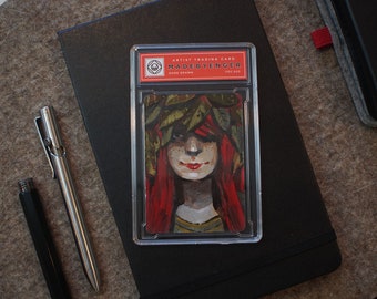 ACEO: CC005 | Red | Original 1/1 Artwork