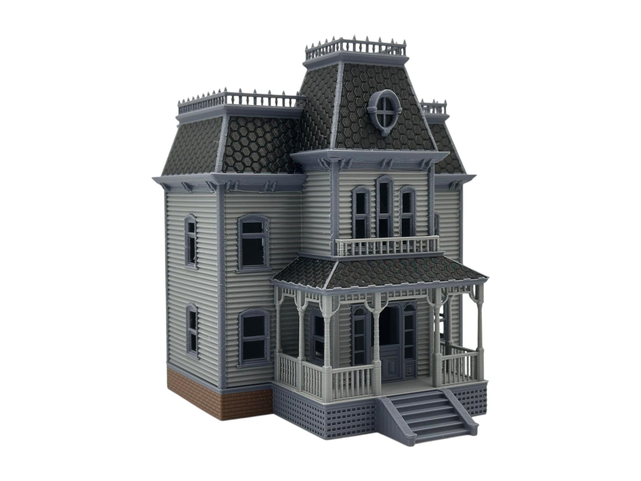 Psycho Bates Mansion HO Scale Buildings 3d Model - Etsy