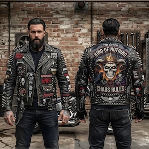 Metal battle jacket - Etsy 日本