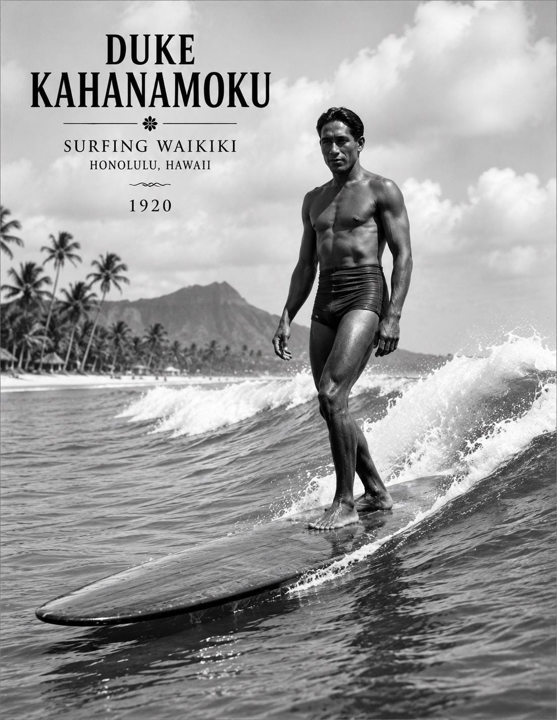Duke kahanamoku poster - Etsy 日本