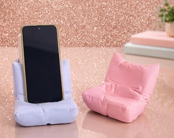 Mini supporto per cellulare da sedia – Supporto da scrivania e decorazione per la scrivania