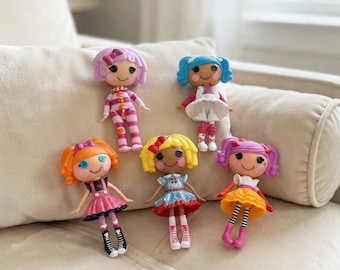 Figuras de Lalaloopsy Girl, colección de mini muñecas de 8 cm, arte para un juego divertido y original.