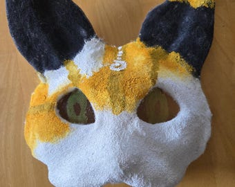 Calico therian mask