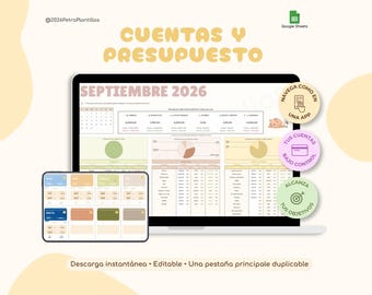 Cuentas y presupuesto