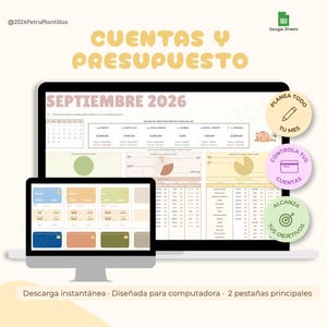 Cuentas y presupuesto