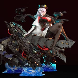 Graf Zeppelin Azur Lane - Etsy