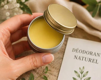 Receta casera de desodorante natural - Libro electrónico en PDF: Desodorante que realmente dura | Cosmética natural casera