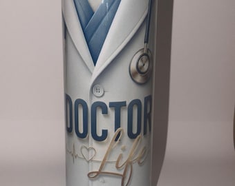 Vaso térmico "La vida del doctor"
