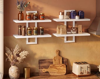 Modern Floating Storage Shelves