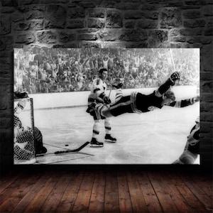 Bobby Orr Flying Goal - Etsy Canada