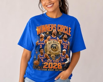 New York 2026 Basketball Champions Ring Night Shirt