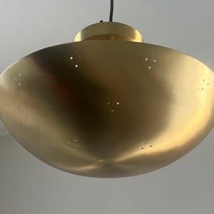 3 Light Mid Century Brass Sputnik Chandelier | Modern Brass Ceiling Light | Handmade Small Sputnik Lighting Fixture
