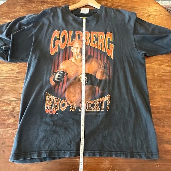 True Vintage WCW Goldberg Wrestling Shirt - image 8