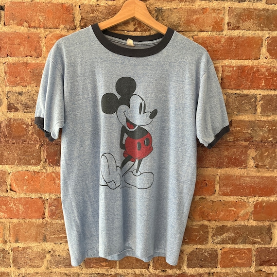 True Vintage Mickey Mouse ringer shirt, 1970s, the