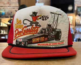 True Vintage Big Daddy Don Garlits Swamp Rat Trucker Hat, Museum of Drag Racing