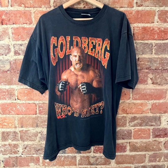 True Vintage WCW Goldberg Wrestling Shirt - image 1