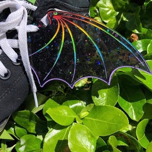 Black Prism Shoelace Bat Wings