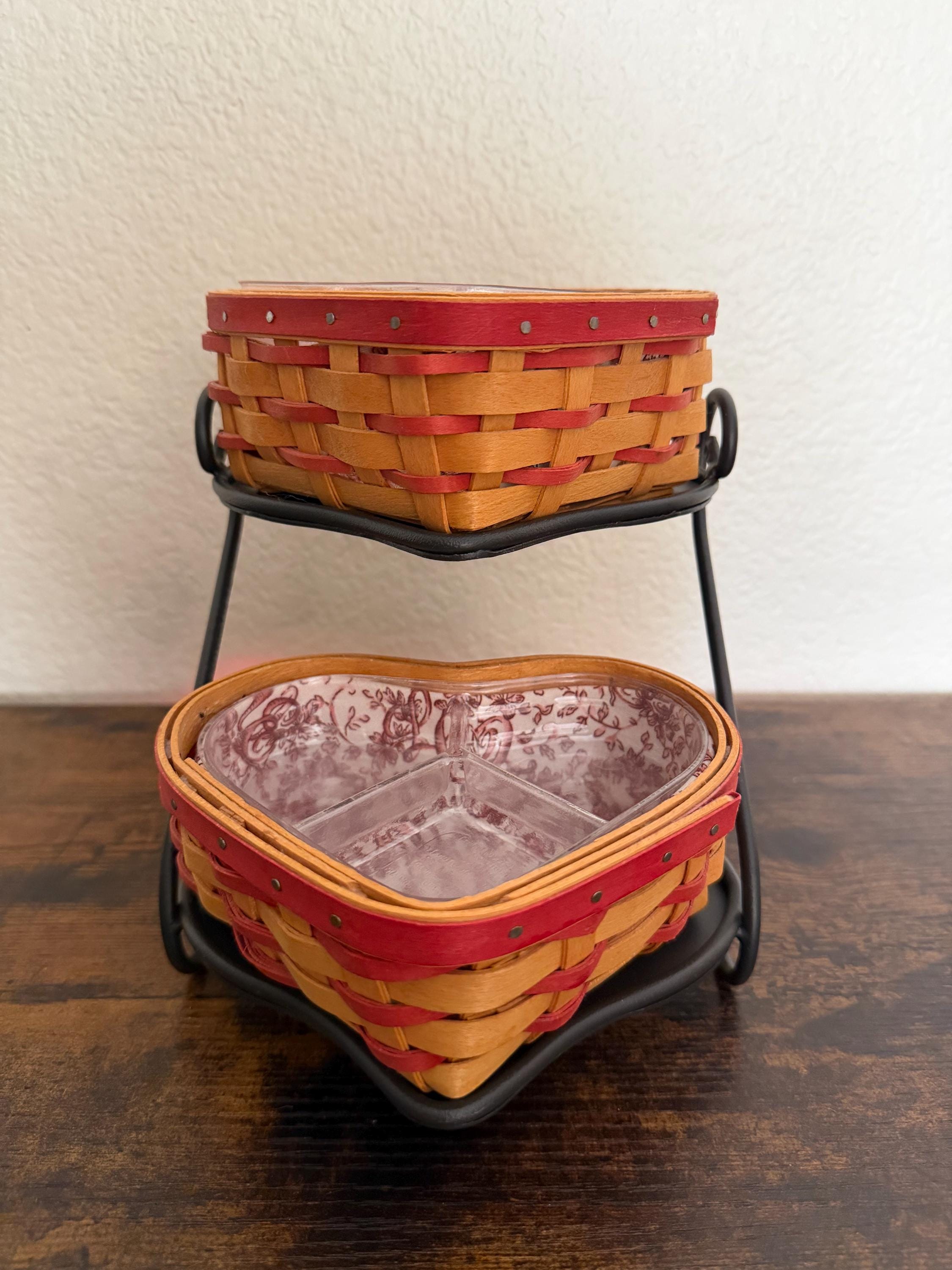 Longaberger heart basket - Etsy 日本