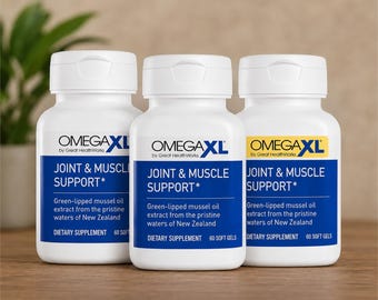 Omega XL 60 Softgels (3 Pack) – Green Lipped Mussel Oil Supplement