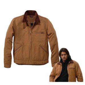 Antonio Cipriano Off Campus Brown Jacket, Off Campus Cotton Jacket, Antonio Cipriano Brown Jacket, Men's Casual Jacket