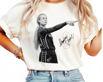 Sophie Cunningham Pointing T-shirt, Sophie Cunningham Point Signature Basketball Shirt, Women Basketball Vintage Style Shirt