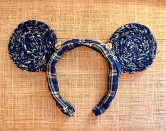 Upcycled Braided Ears – Sustainable Theme Park Accessory