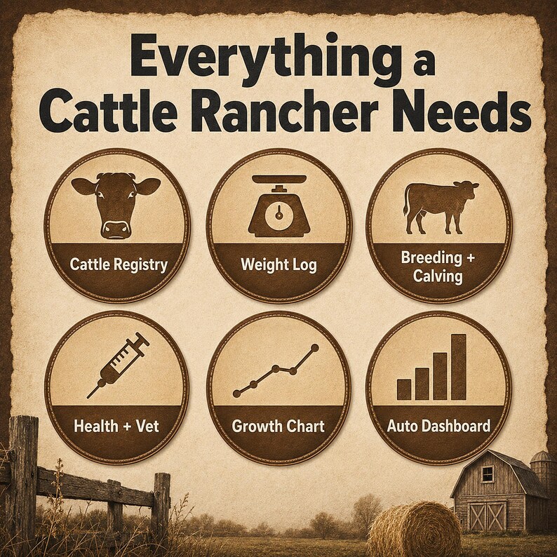 Cattle rancher features