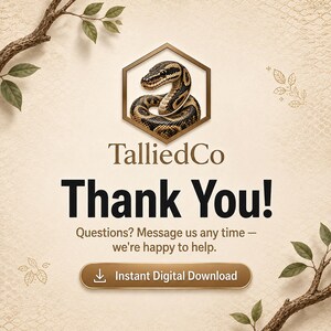 Talliedco thank you