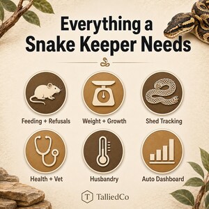 Snake keeper features