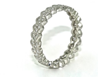 女性用デザイナープラチナダイヤモンドリング JL PT LC896 - Etsy 日本
