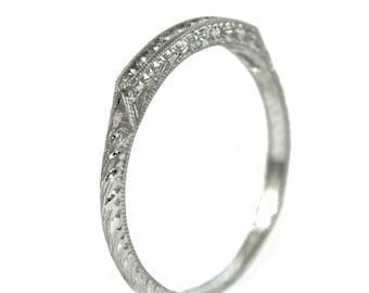 Platinum Diamond Wedding Band