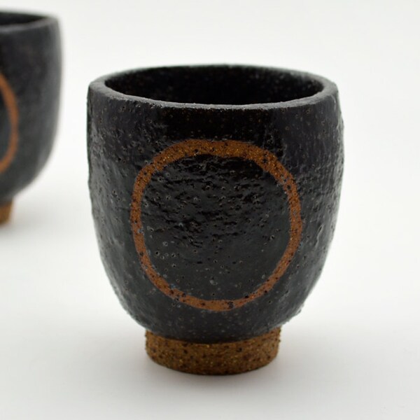 Hand Pinched Yunomi - Ceramic Cup - Pottery Tea Cup