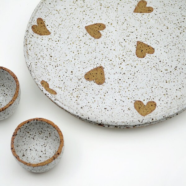 Rustic Heart Platter - Serving Platter - Valentine's Day