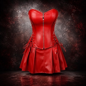 plus size red faux leather dress Plus Size Sasha Faux Leather Mini Dress