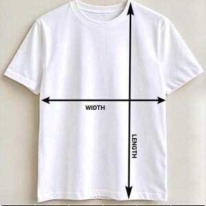 Comfort Colors 1717 shirt size chart