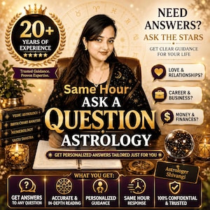 Frage stellen | Astrologische Beratung | Ausführliche Antworten aus der vedischen Astrologie | Liebe, Karriere, Ehe, Finanzen & Zukunftsprognose