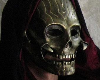 Mort : masque fait main original