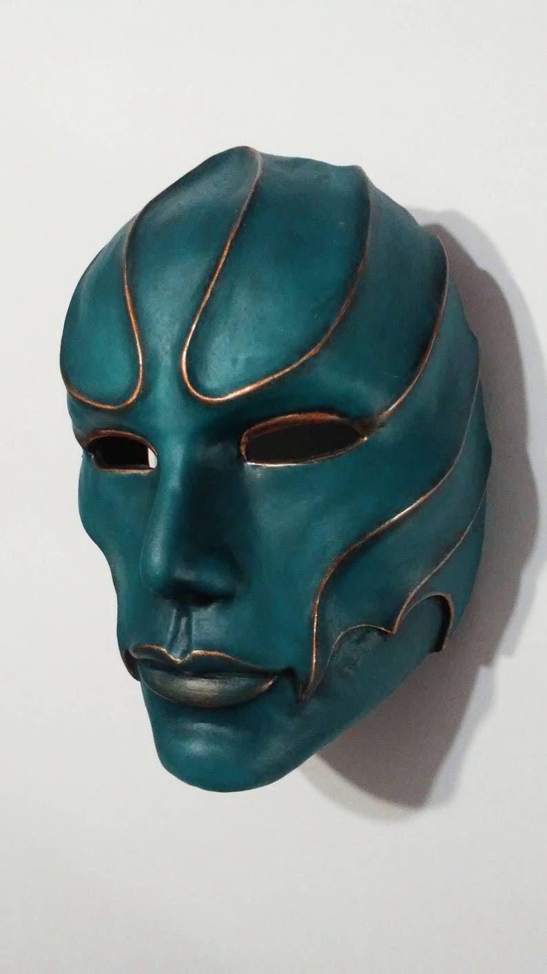 Vampire Full Face Resin Mask Etsy